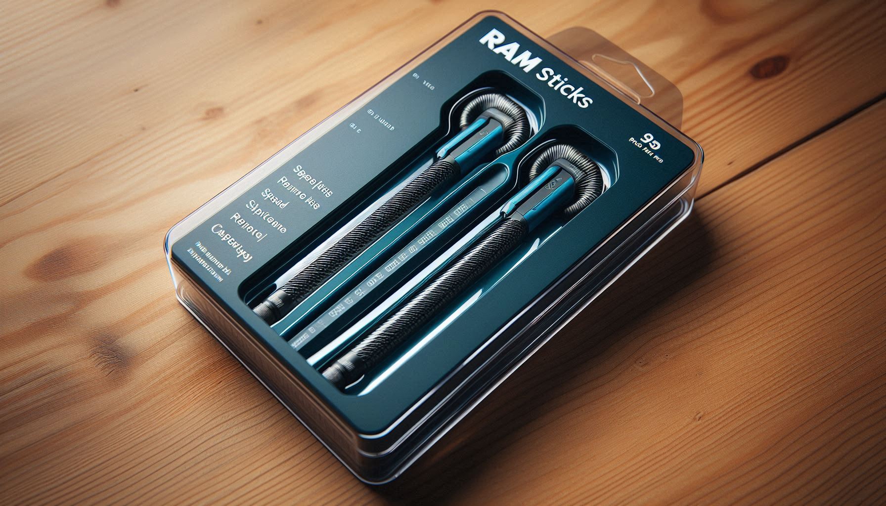 Brand-new RAM modules in packaging.